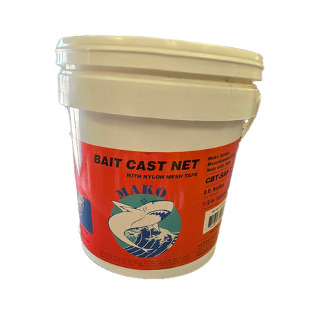 duct tape fishing net MAKO TAPE CAST NET/SHRIMP CAST NET 7 & 8 FT – LEE FISHER SPORTS