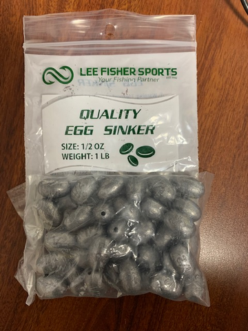 EGG SINKERS 1LB. BAGS WITH UPC