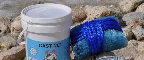 Joy Fish Professional Bait Nets 3/8" Sq. Mesh