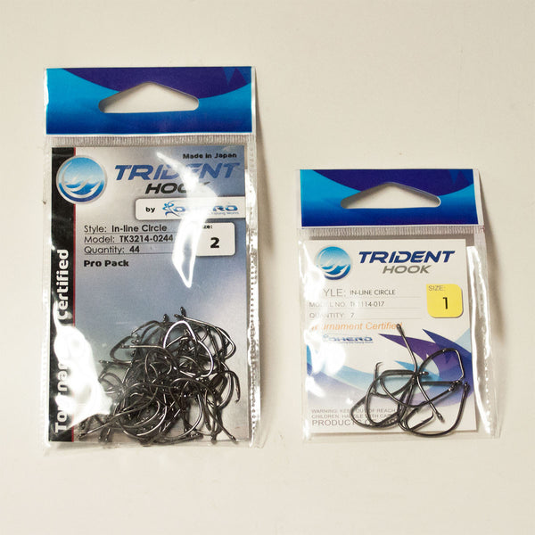 Trident Hook Light Wire In-Line Circle Hooks – LEE FISHER SPORTS