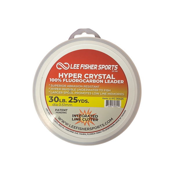 FLUORO CARBON HYPER CRYSTAL LEADER 15 LB TEST LI-FC-15A25HT