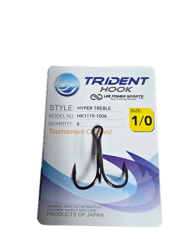 TRIDENT HYPER TREBLE HOOKS