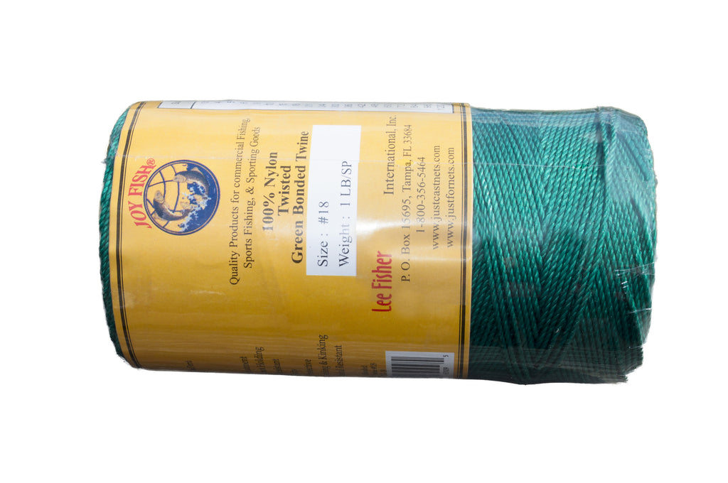 Green & Bonded Twisted Nylon Twine – LEE FISHER SPORTS