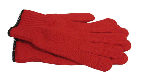 Red 100% Nylon Work Glove