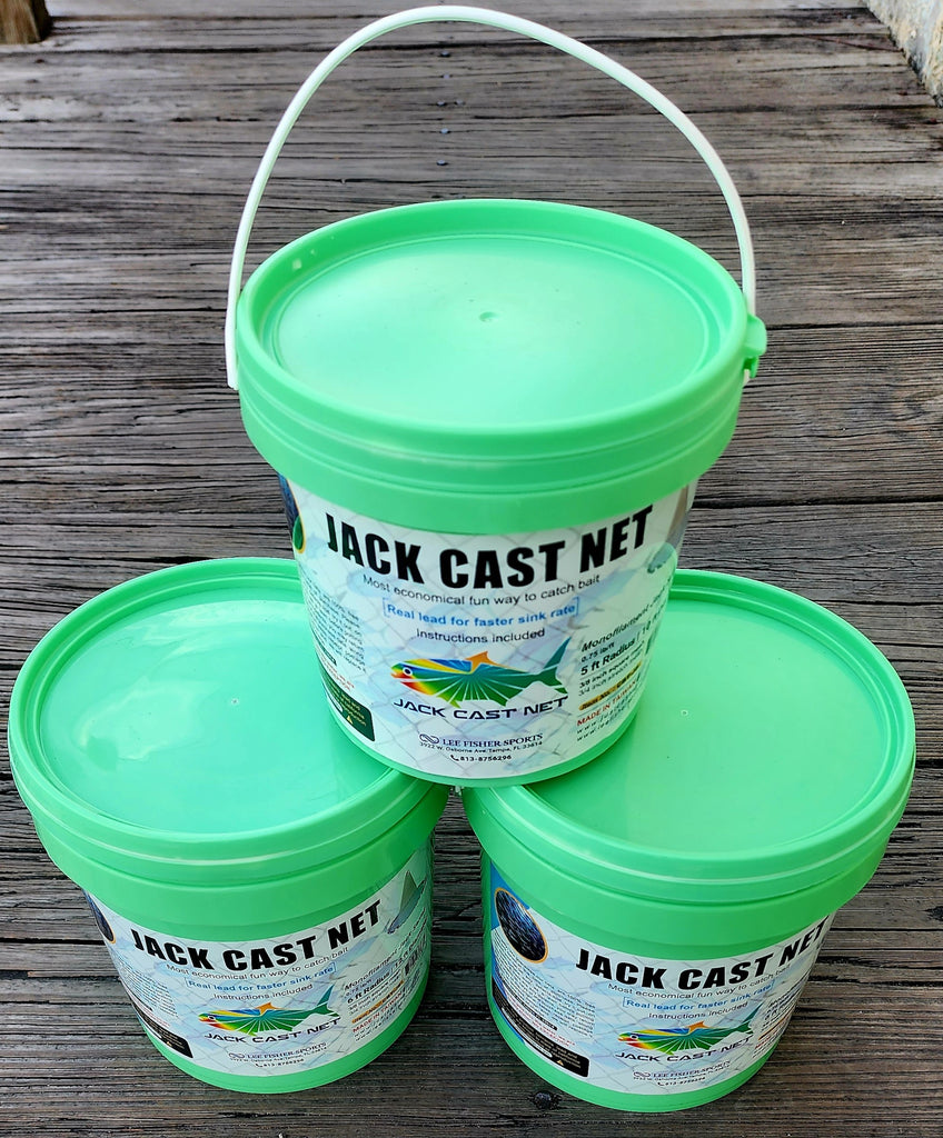 Jack Cast Net - 3/8 Sq Mesh