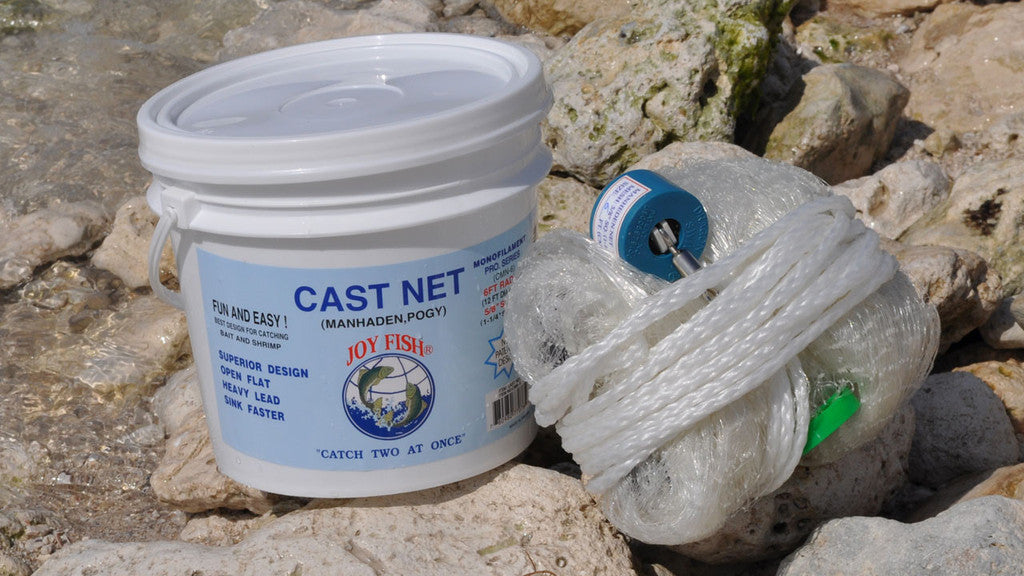 Joy Fish Menhaden Cast Net 5/8 Joy Fish Menhaden Cast Net 5/8